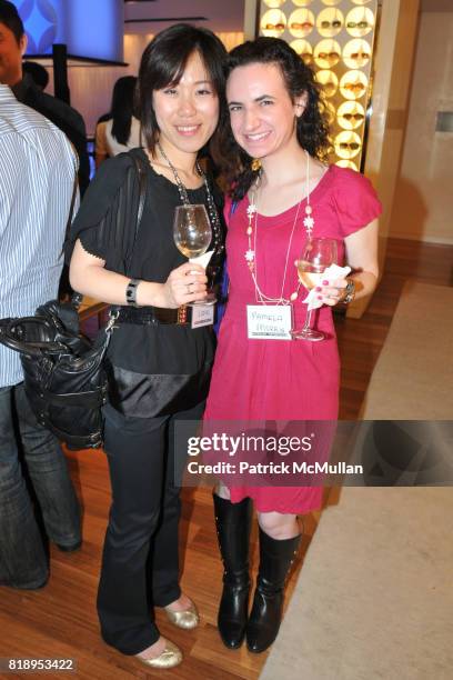 Rita Suzuki and Pamela Morris attend LOUIS VUITTON Hosts UNIVERSITY of WATERLOO Alumni Event at Louis Vuitton Fifth Avenue on May 13, 2010 in New...