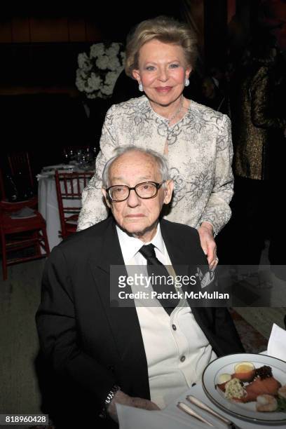 Charlene Nederlander and James Nederlander Sr. Attend Literacy Partners Evening of Readings Gala at David H. Koch Theater on May 10th, 2010 in New...