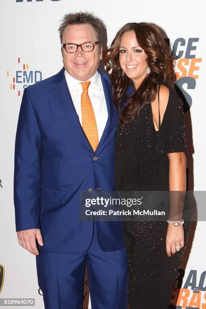 Tom Arnold and Ashley Groussman attend 17th Annual Race To Erase MS at Hyatt Regency on May 7, 2010 in Los Angeles, CA.