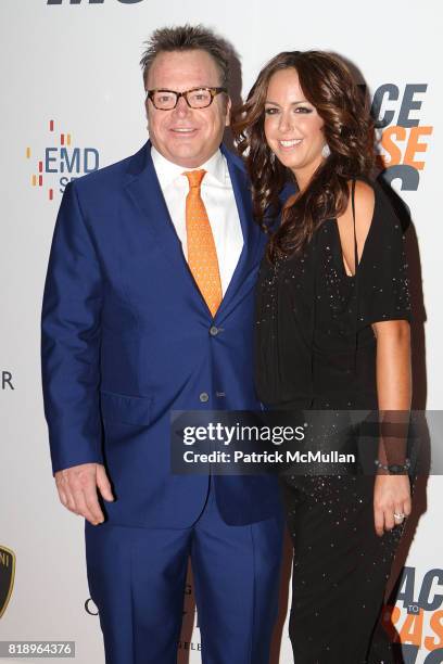 Tom Arnold and Ashley Groussman attend 17th Annual Race To Erase MS at Hyatt Regency on May 7, 2010 in Los Angeles, CA.