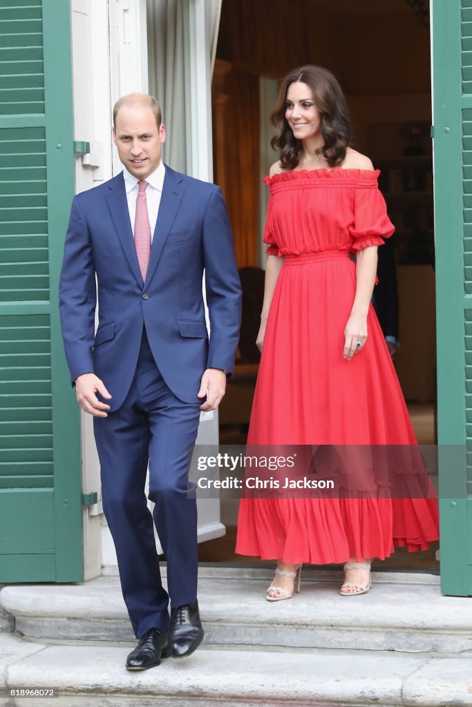 The Duke And Duchess Of Cambridge Visit Germany - Day 1