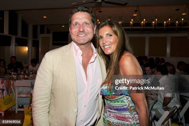 Frank Reynolds and Amy Chanos attend MIRACLE HOUSE 20th Anniversary Memorial Day Summer Kickoff Benefit honoring Amy Chanos and Jim Chanos at...