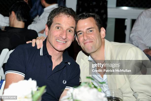 Matthew Lefkowitz and Ian Reisner attend MIRACLE HOUSE 20th Anniversary Memorial Day Summer Kickoff Benefit honoring Amy Chanos and Jim Chanos at...