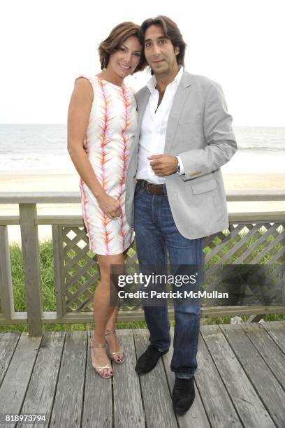 Countess LuAnn de Lesseps and Jacques Azoulay attend MIRACLE HOUSE 20th Anniversary Memorial Day Summer Kickoff Benefit honoring Amy Chanos and Jim...