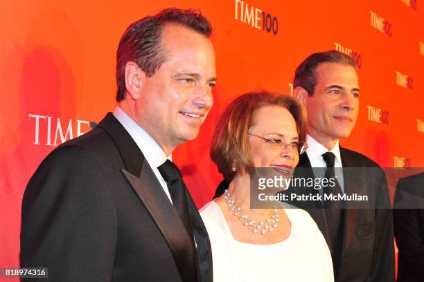 Richard Stengel and Mark Ford attend Time 100 at Frederick P. Rose Hall on May 4, 2010 in New York City.
