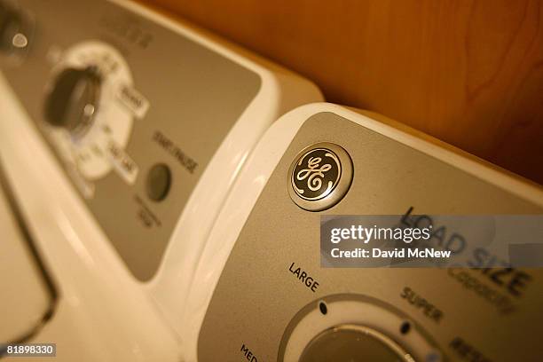 General Electric washing machines are sold at a department store July 10, 2008 in Los Angeles, California. General Electric Co. Is exploring options...