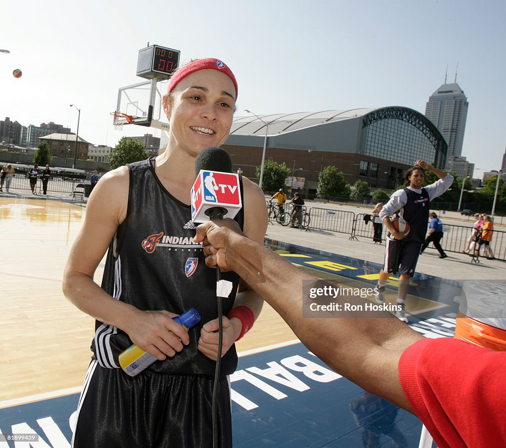 Indiana Fever Practice Outside