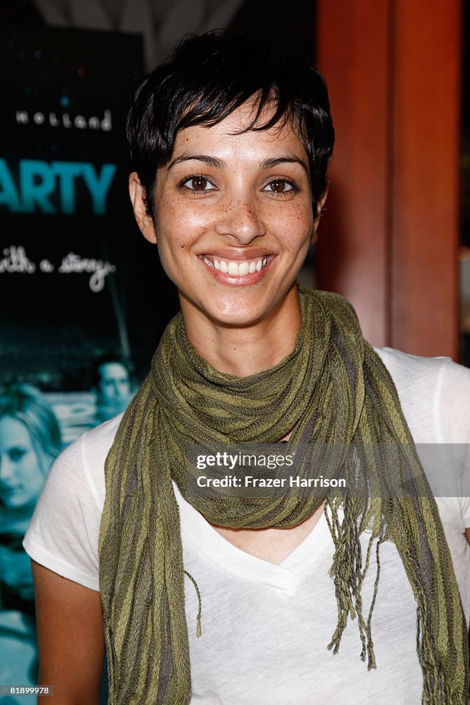 Actress Sonita Henry arrives at the Los Angeles premiere Of "Garden