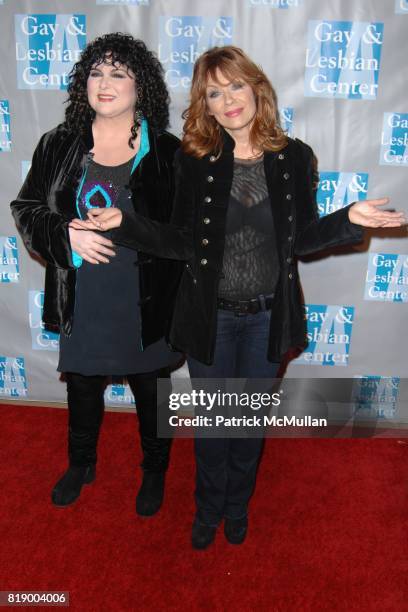 Ann Wilson and Nancy Wilson attend L.A. Gay & Lesbian Center's "An Evening With Women" at Beverly Hilton Hotel on May 1, 2010 in Beverly Hills, CA.