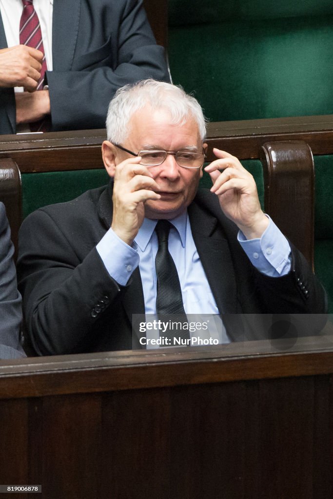 Parliamentary debate on the bill on Poland's Supreme Court