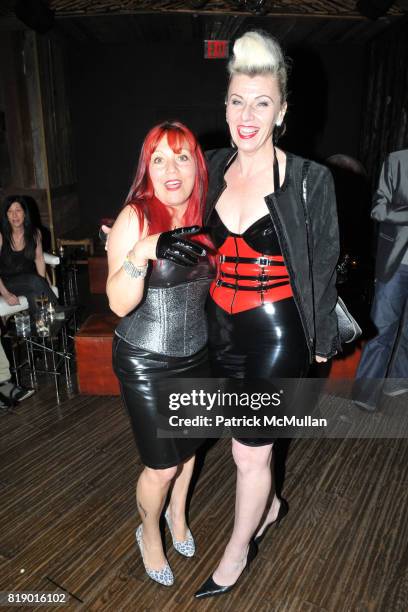 Maria Minichiello and Cynthia Powell attend DANCETERIA 30th Anniversary Party at Aspen Social Club on May 9, 2010 in New York City.