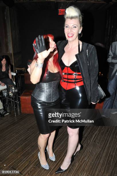 Maria Minichiello and Cynthia Powell attend DANCETERIA 30th Anniversary Party at Aspen Social Club on May 9, 2010 in New York City.