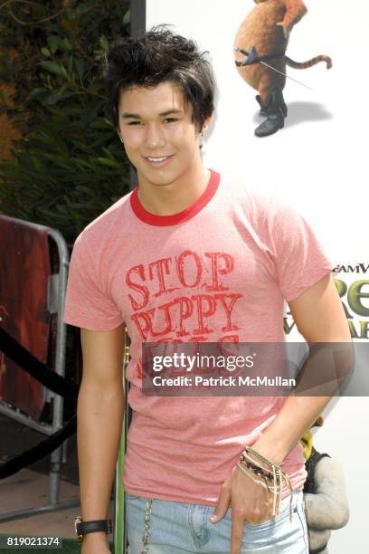 Booboo Stewart attends "Shrek Forever After" Los Angeles Premiere at Gibson Amphitheatre on May 16, 2010 in Universal City, CA.