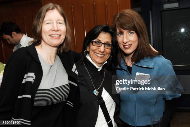 Pam, Mary Jo Pane and Mary Pat Gillin attend 7th Annual JESUIT VOLUNTEER CORPS New York City Benefit at Regis High School on May 12, 2010 in New York...