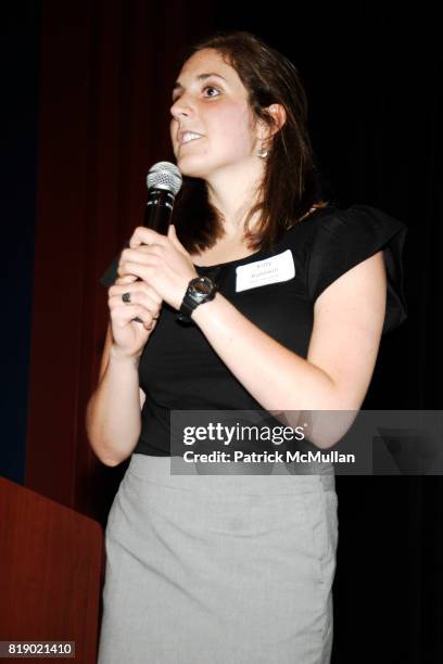 Katy Baldwin attends 7th Annual JESUIT VOLUNTEER CORPS New York City Benefit at Regis High School on May 12, 2010 in New York City.