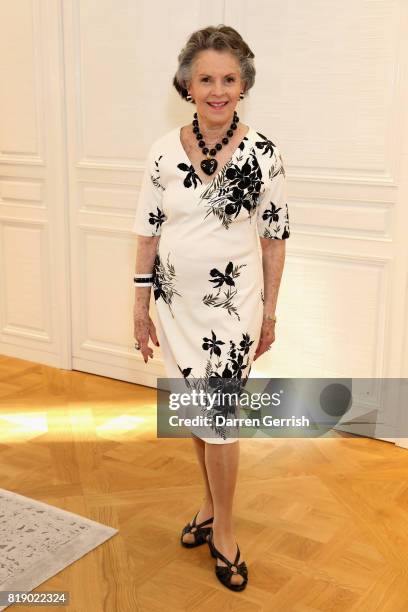 Svetlana Kassessinova Lloyd attends the Dior cocktail party to celebrate the launch of Dior Catwalk by Alexander Fury on July 19, 2017 in London,...