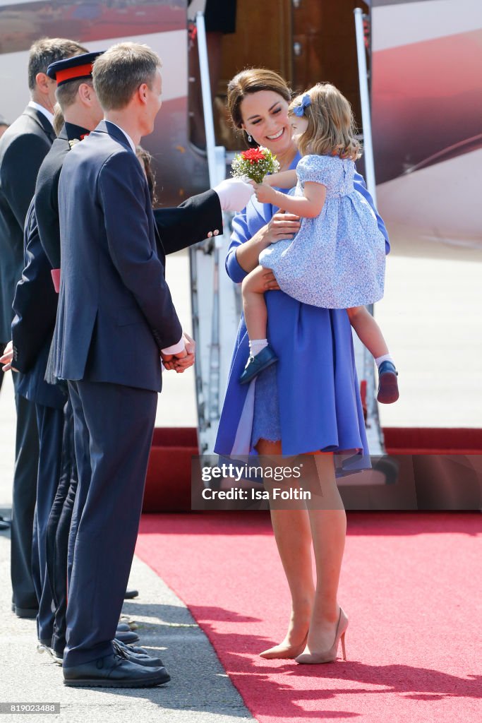 The Duke And Duchess Of Cambridge Visit Germany - Day 1