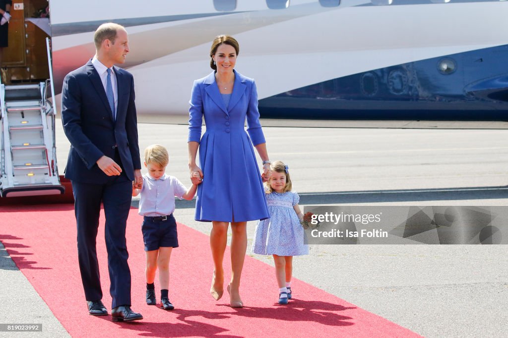 The Duke And Duchess Of Cambridge Visit Germany - Day 1