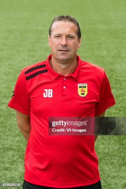 Assistent trainer Jan Bruin during the team presentation of SC Cambuur Leeuwarden on July 19, 2017 at the Cambuur stadium in Leeuwarden, The...