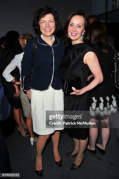 Diana Taylor and Marie-Josee Kravis attend JONATHAN TISCH "Citizen You" Book Launch Party at The Museum of Modern Art on May 6, 2010 in New York City.