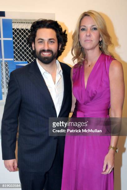 Joseph Kraeutler and Sarah Hasted attend JULIAN FAULHABER's Artist Reception at Hasted Hunt Kraeutler Gallery on May 6th, 2010 in New York City.