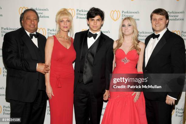 John Catsimatidis, Margo Catsimatidis, John Catsimatidis Jr., Andrea Catsimatidis and Christopher Nixon Cox attend Bal du Printemps Gala Benefitting...