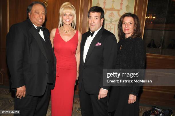 John Catsimatidis, Margo Catsimatidis, Mark Simone and Mary Sliwa attend Bal du Printemps Gala Benefitting PARKINSON'S DISEASE FOUNDATION at The...