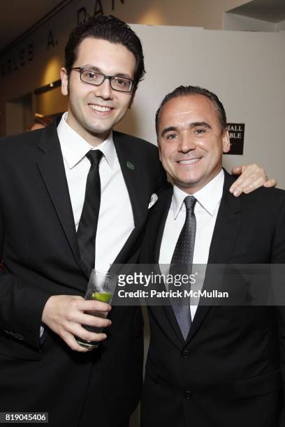 Hristo Zisovski and Jean-Georges Vongerichten attend James Beard Foundation Awards 2010 at Lincoln Center on May 3, 2010 in New York.