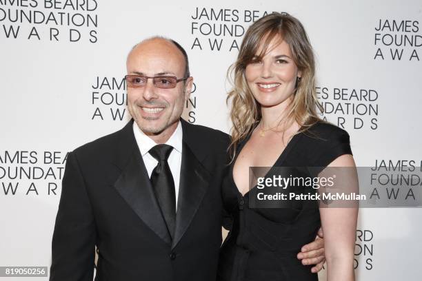 Alfred Portale and Sophie Leibowitz attend James Beard Foundation Awards 2010 at Lincoln Center on May 3, 2010 in New York City.