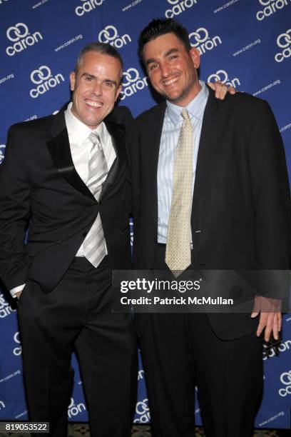 Terence Noonan and Craig 'Espo' Esposito attend 2010 CARON TREATMENT CENTERS New York City Gala at Cipriani 42nd St on May 26, 2010 in New York City.