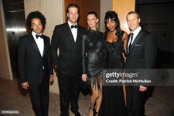 Patrick Robinson, Tom Brady, Gisele Bundchen, Naomi Campbell and Vladimir Doronin attend THE METROPOLITAN MUSEUM OF ART'S Spring 2010 COSTUME...