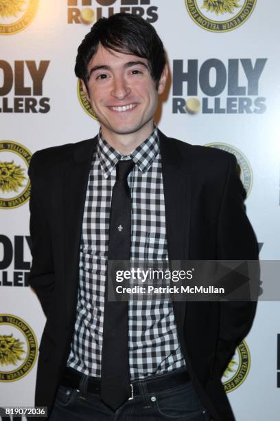 Jason Fuchs attends FIRST INDEPENDENT PICTURES Presents the New York Premiere of HOLY ROLLERS at Landmark Sunshine Cinema on May 10, 2010 in New York...