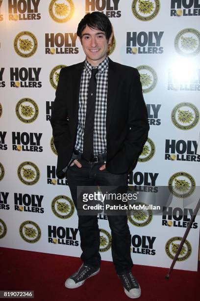 Jason Fuchs attends FIRST INDEPENDENT PICTURES Presents the New York Premiere of HOLY ROLLERS at Landmark Sunshine Cinema on May 10, 2010 in New York...