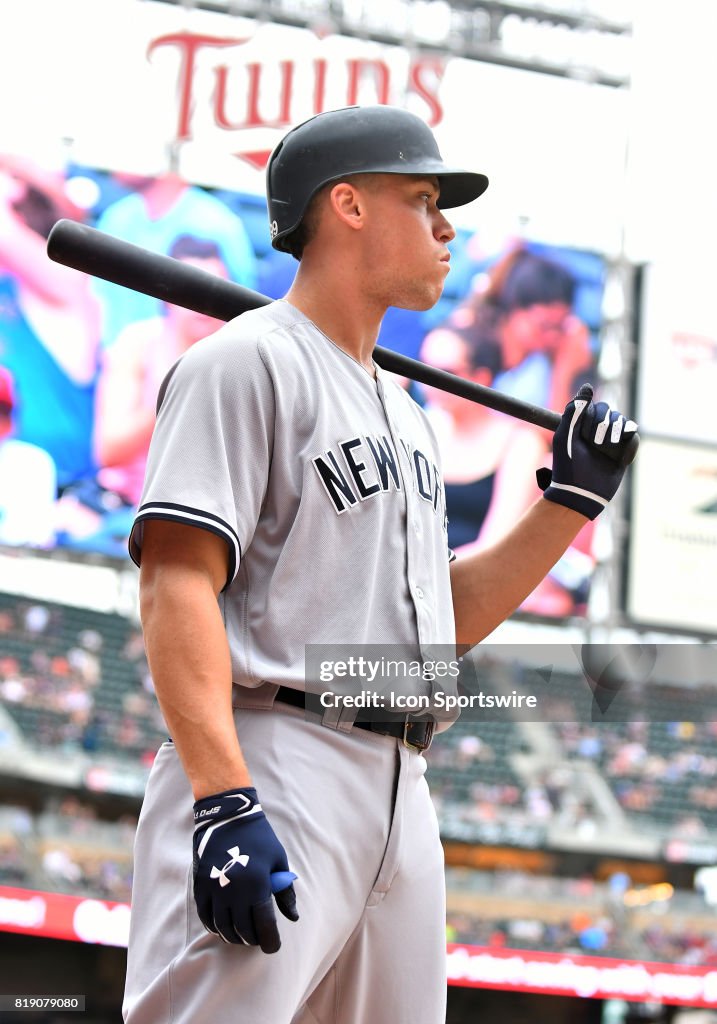 MLB: JUL 19 Yankees at Twins