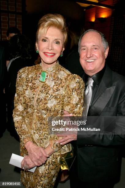 Leba Strassberg and Neil Sedaka attend Opening Night of "ALL ABOUT ME" at Henry Miller's Theatre on March 18, 2010 in New York City.