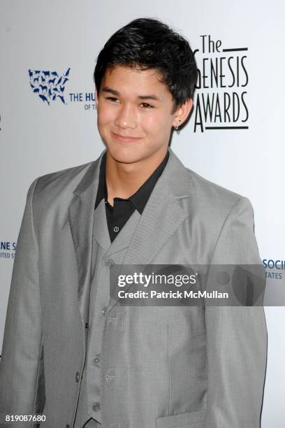 Booboo Stewart attends The 24th Genesis Awards at Beverly Hilton Hotel on March 20, 2010 in Beverly Hills, California.