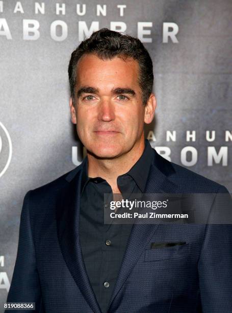 Brian d'Arcy James attends Discovery's "Manhunt: Unabomber" World Premiere at the Appel Room at Jazz at Lincoln Center's Frederick P. Rose Hall on...