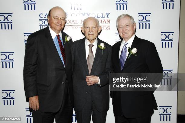 John K. Castle, Dr. Basil I. Hirschowitz and Dr. John J. Connolly attend CASTLE CONNOLLY Medical Ltd. 5th Annual National Physician of the Year...