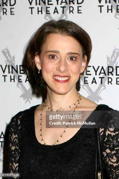 Judy Kuhn attends The Honoring Of JOHN KANDER And The Work Of KANDER And EBB at Vineyard Gala Theatre on March 8, 2010 in New York City.