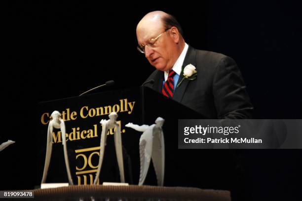 John K. Castle attends CASTLE CONNOLLY Medical Ltd. 5th Annual National Physician of the Year Awards at The Hudson Theater on March 22, 2010 in New...