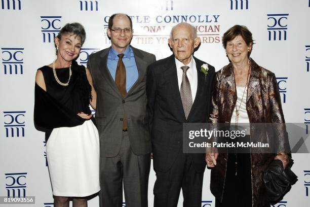 Jennifer Hirschowitz, Edward Hirschowitz, Dr. Basil I. Hirschowitz and Barbara Hirschowitz attend CASTLE CONNOLLY Medical Ltd. 5th Annual National...