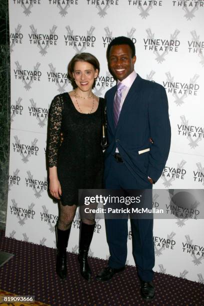 Judy Kuhn and Josh Breckinridge attend The Honoring Of JOHN KANDER And The Work Of KANDER And EBB at Vineyard Gala Theatre on March 8, 2010 in New...