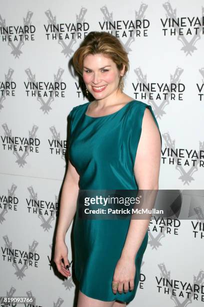 Heidi Blickenstaff attends The Honoring Of JOHN KANDER And The Work Of KANDER And EBB at Vineyard Gala Theatre on March 8, 2010 in New York City.
