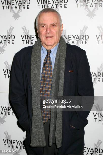 John Kander attends The Honoring Of JOHN KANDER And The Work Of KANDER And EBB at Vineyard Gala Theatre on March 8, 2010 in New York City.