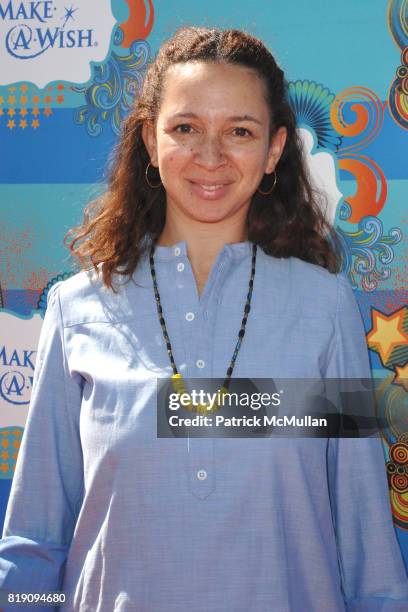 Maya Rudolph attends Kevin & Steffiana James And Make-A-Wish Foundation Host A Day Of Fun at Santa Monica Pier on March 14, 2010 in Santa Monica,...