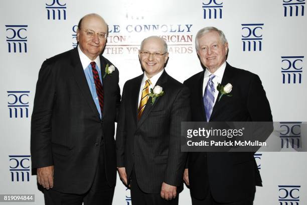 John K. Castle, Dr. Larry Norton and Dr. John J. Connolly attend CASTLE CONNOLLY Medical Ltd. 5th Annual National Physician of the Year Awards at The...