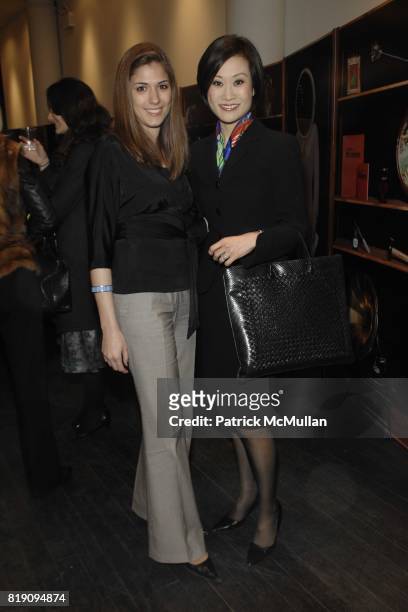 Jenn Belotto, Ida Liu attend the Opening of Lies Maculan's "THE DREAM SHOP" at 30 West 21st Street on March 11, 2010 in New York City.
