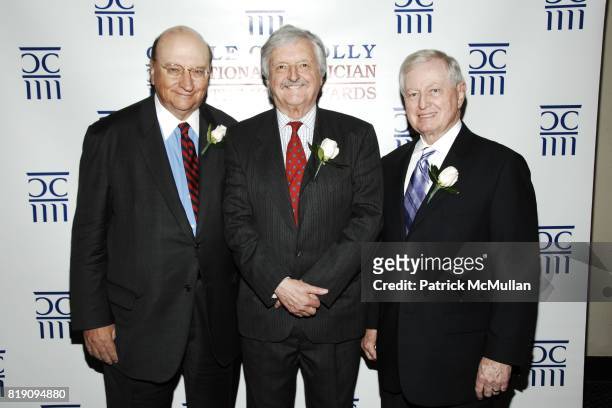John K. Castle, Robin Elliott and Dr. John J. Connolly attend CASTLE CONNOLLY Medical Ltd. 5th Annual National Physician of the Year Awards at The...