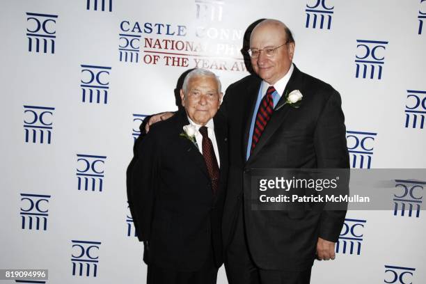 Dr. Leonard Apt and John K. Castle attend CASTLE CONNOLLY Medical Ltd. 5th Annual National Physician of the Year Awards at The Hudson Theater on...