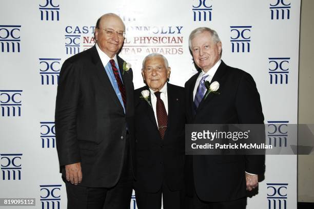 John K. Castle, Dr. Leonard Apt and Dr. John J. Connolly attend CASTLE CONNOLLY Medical Ltd. 5th Annual National Physician of the Year Awards at The...
